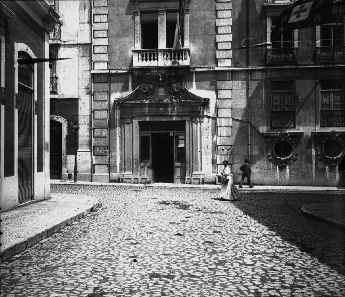 O atneu de lisboa na avenida da liberdade